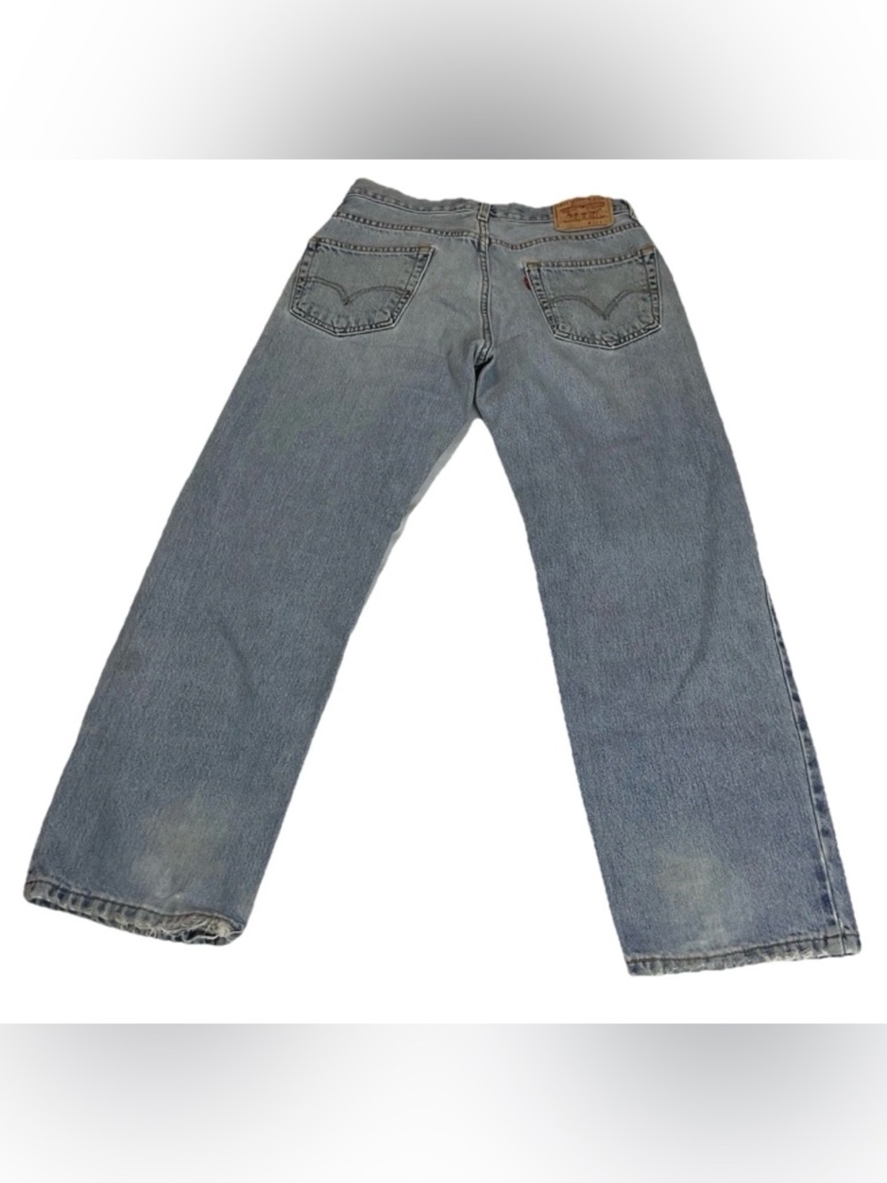 Vintage Levis 550 Jeans Size Mens 34x29  Relaxed Fit  Denim Cotton Mexico Made